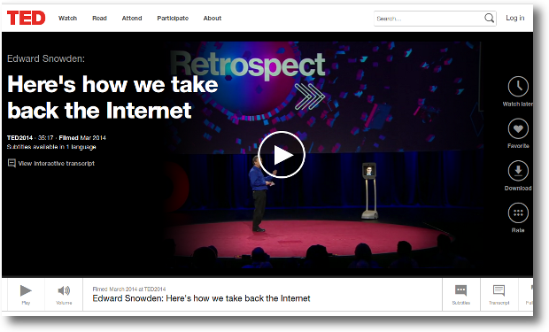 TED2014 Edward Snowden 