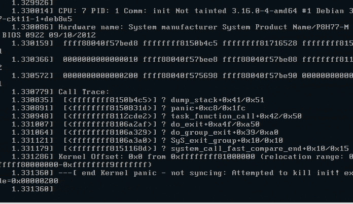 Kernel Panic