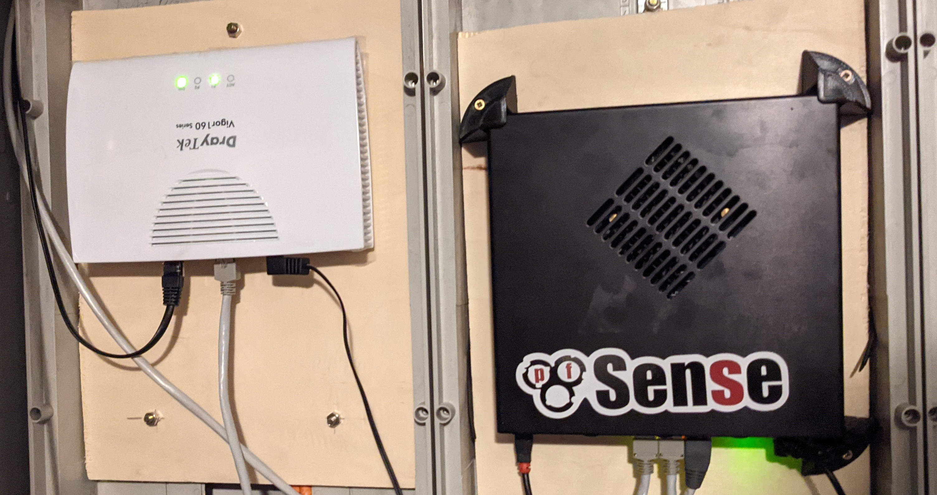 pfsense mit draytek vigor modem